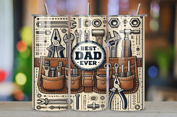 Best Dad Tool Belt Tumbler Wrap Graphics Review for Sellers