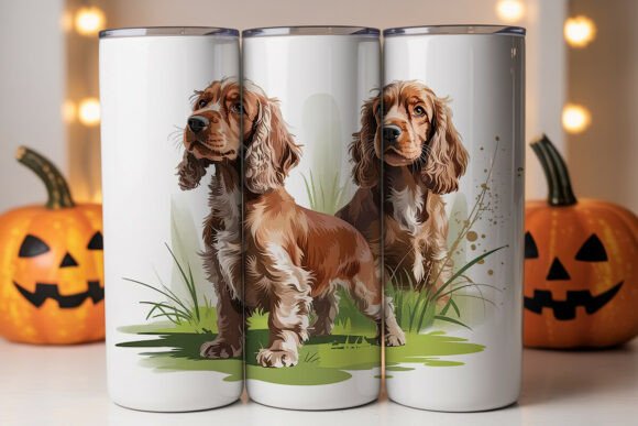 Cocker Spaniel Tumbler Wraps Graphics Review