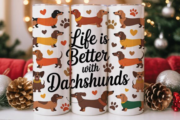 Dachshund Dog Lover Tumbler Wrap – A Designer’s Review