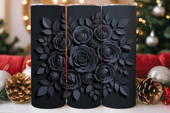 Dark Roses 20oz Tumbler Wrap: A Brand Designer’s Review for Local Business Graphics
