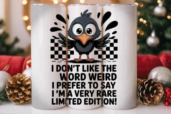 Funny Bird Tumbler Wrap PNG: Graphics & Tumbler Wraps