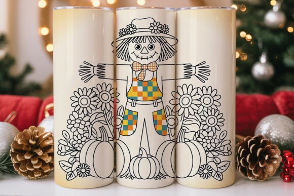 Happy Scarecrow Fall: Tumbler Wrap Graphics Review