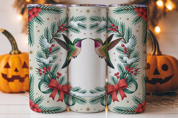 Hummingbird Christmas Tumbler Wrap Review