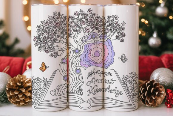 Magical Tree Book Tumbler Wrap Graphics Review