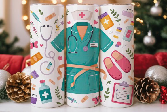 Nurse Life 20oz Tumbler Wrap Graphics Review