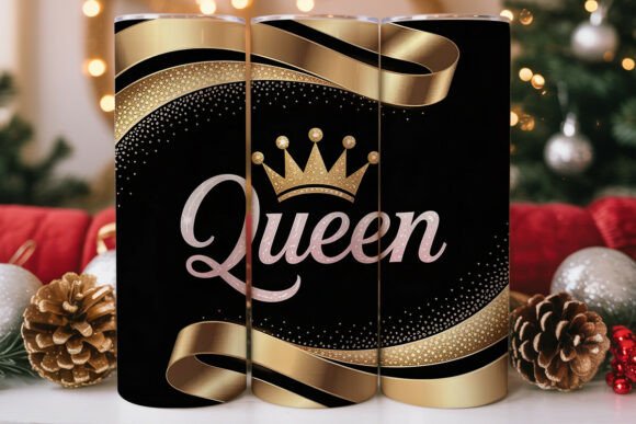 Queen Tumbler Wrap PNG: Graphics for Tumbler Wraps