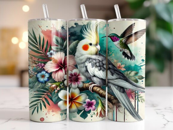 Tropical Cockatiel Hummingbird Tumbler Review