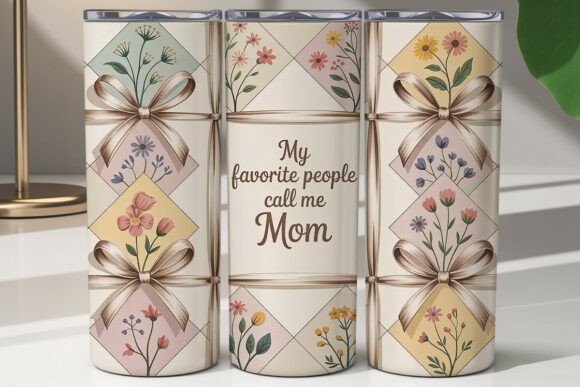 Vintage Floral Mom 20oz Tumbler Wrap: A Designer's Review