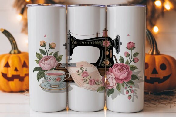 Vintage Sewing Tumbler Wrap: Graphics & Tumbler Wraps Review