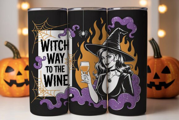 Witch Way to the Wine Tumbler Wrap Review